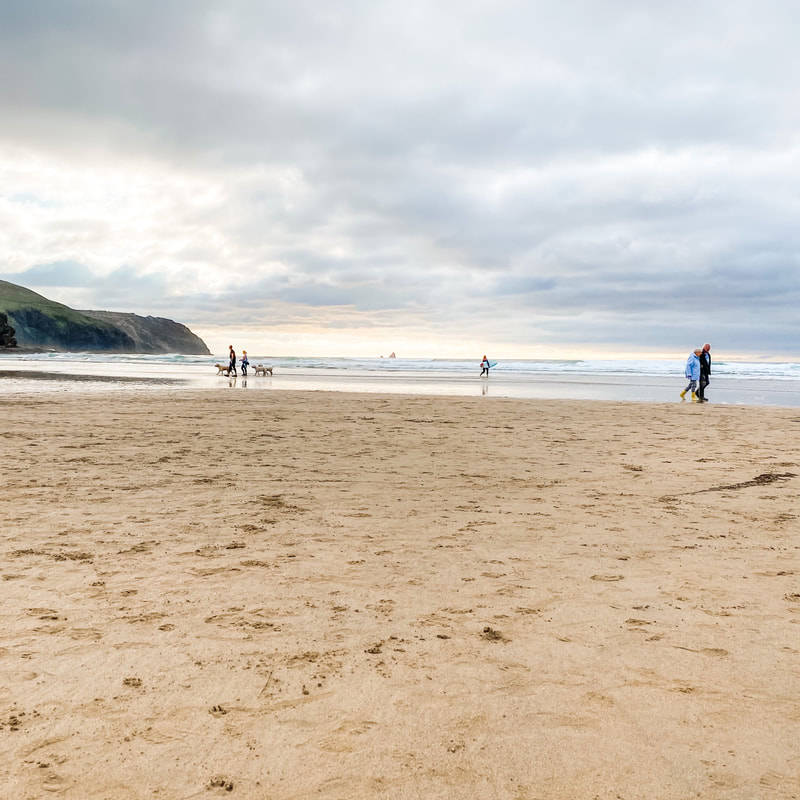 Things to do in Perranporth - visit the beach 