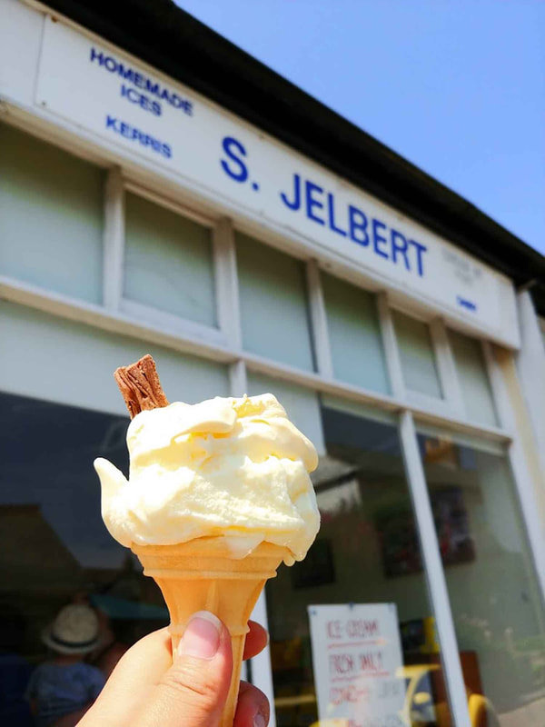 ice cream shop in Newlyn 