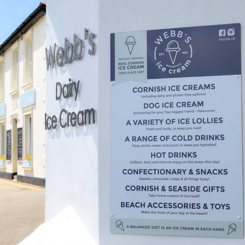 Ice cream shop in Mousehole 