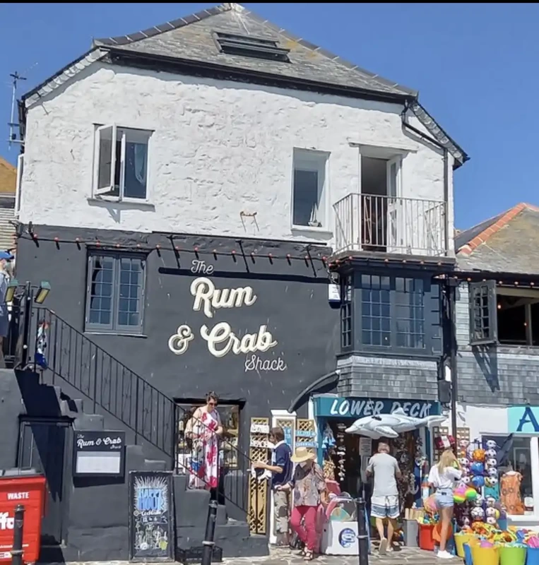 rum and crab restaurant cornwall