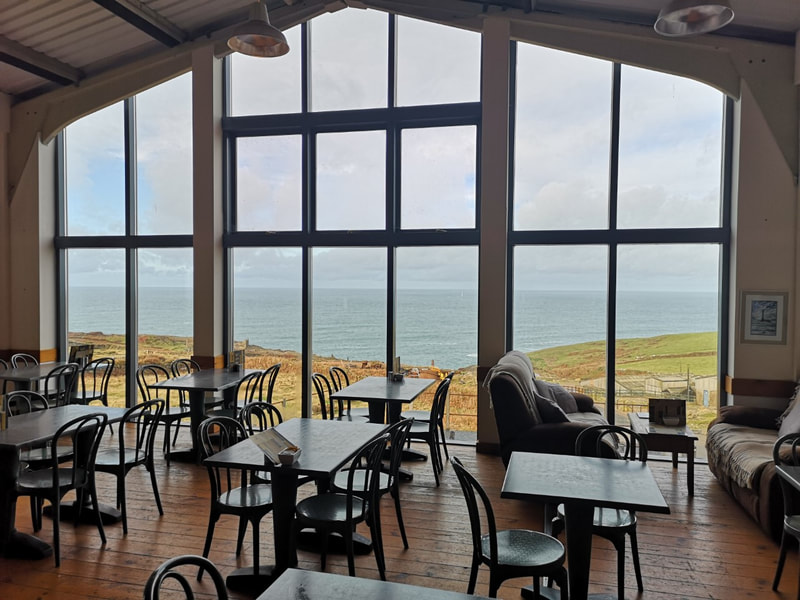 restaurant views in st just cornwall